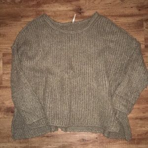 Free people teddy sweater